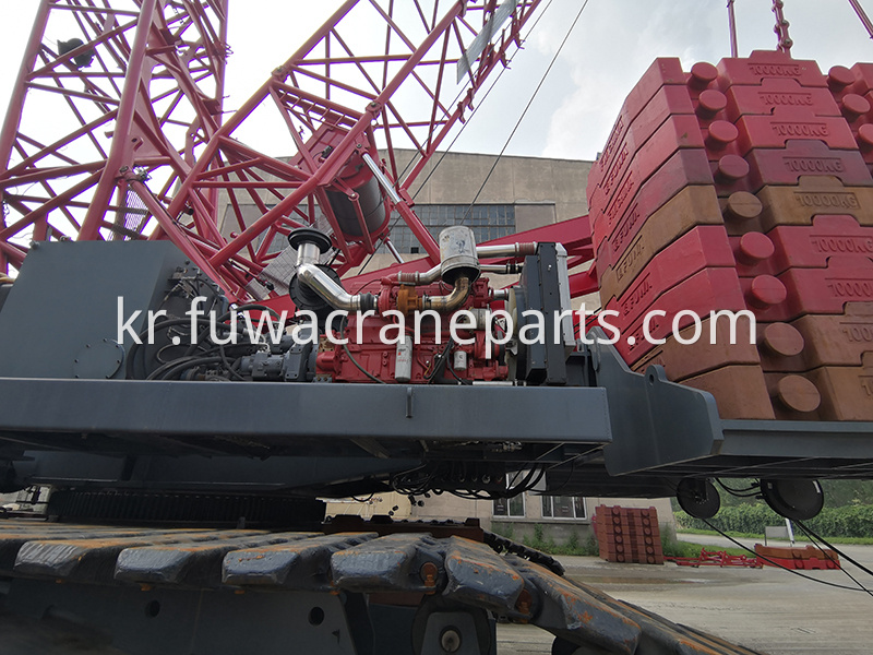 crawler crane overhauling